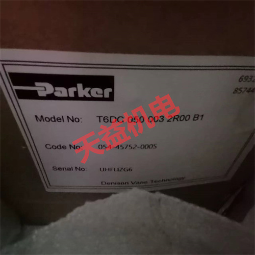 天益機電供應(yīng) PARKER 2024工業(yè)產(chǎn)品 "PWDXXA-400" "T6DC-050-003-2R00-B1標簽" "9F400S 4" 